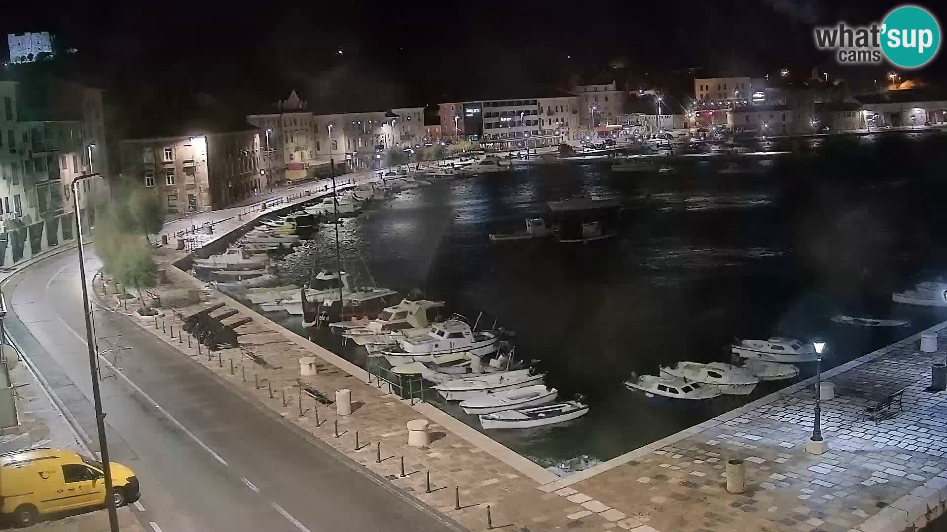 Senj Spletna kamera – pogled na obalo Senja