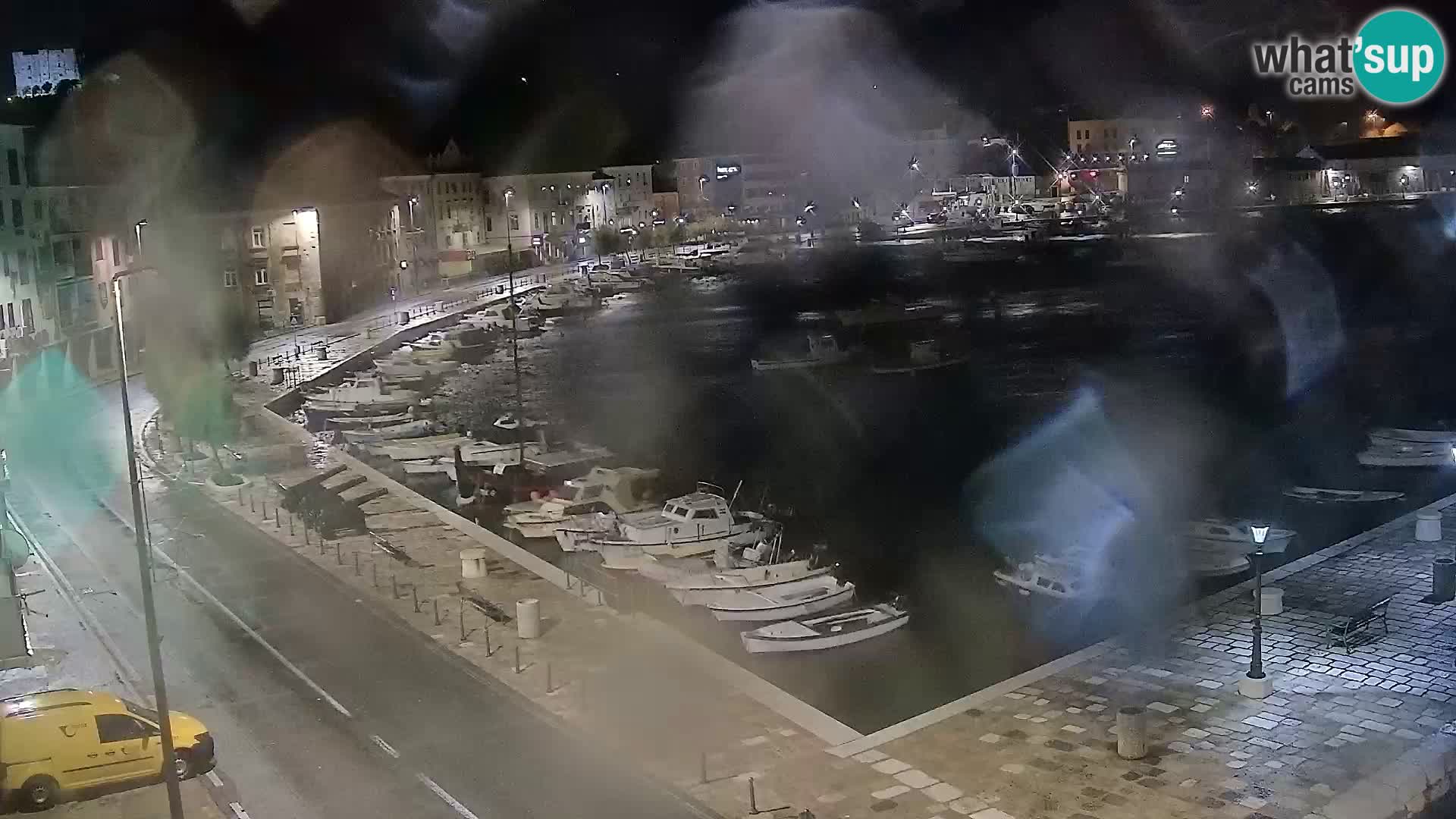 Senj camera en vivo – Vista panorámica de Senj riva