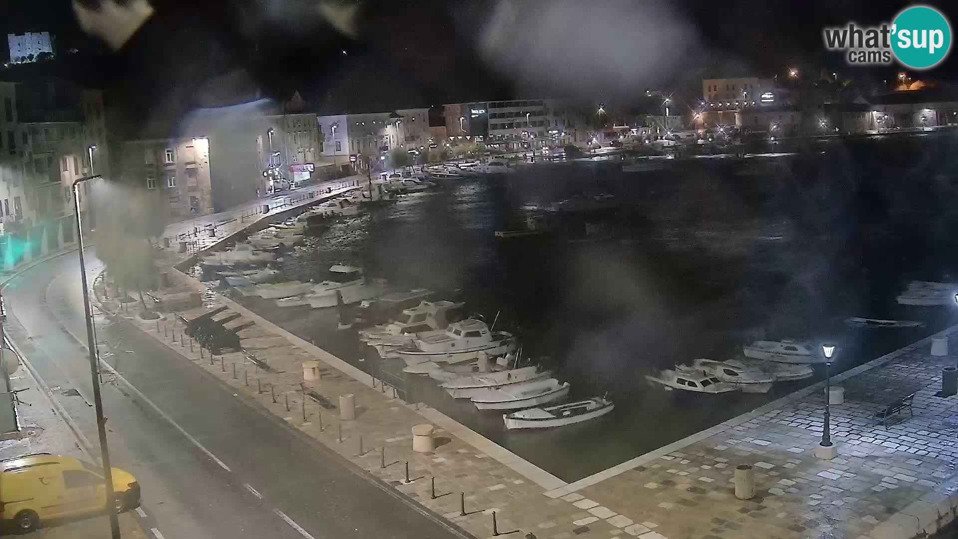 Webcam Segna – Panorama dell’lungomare di Senj