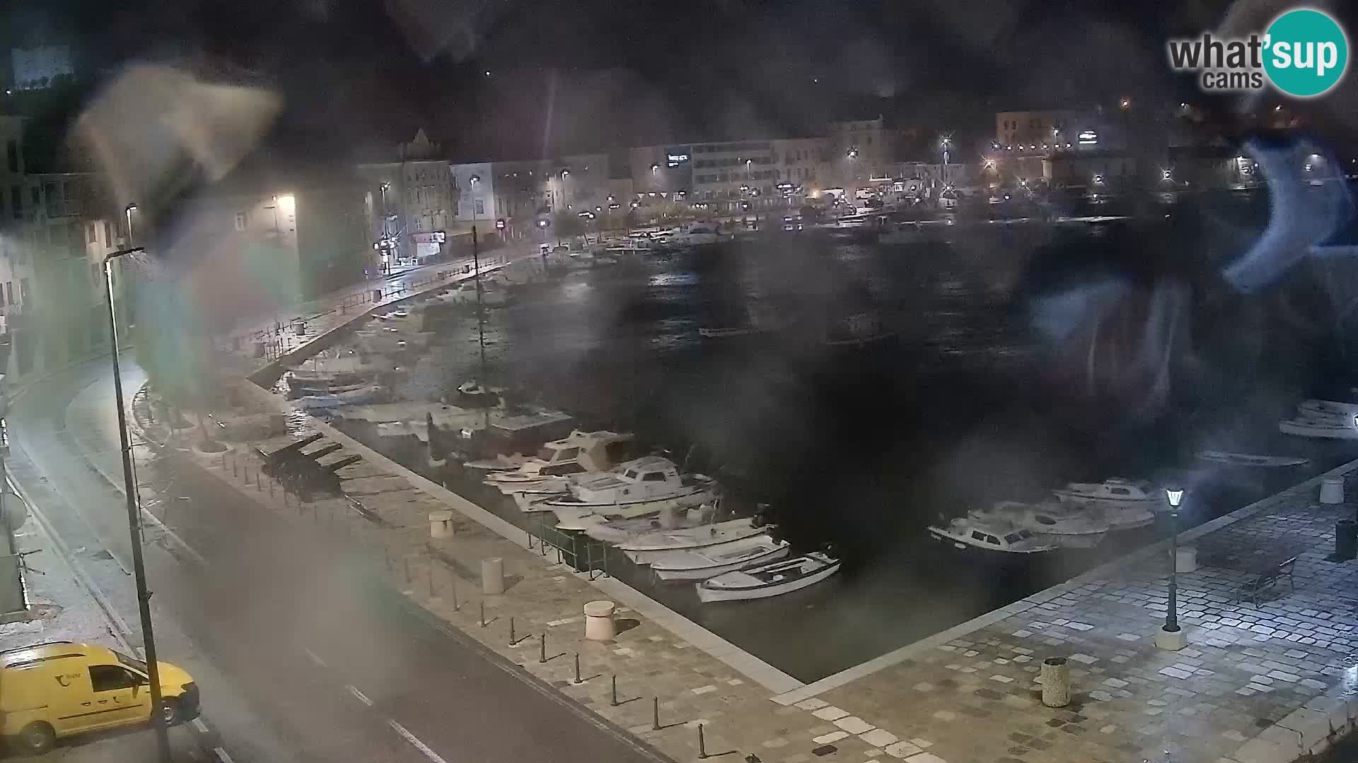 Senj camera en vivo – Vista panorámica de Senj riva