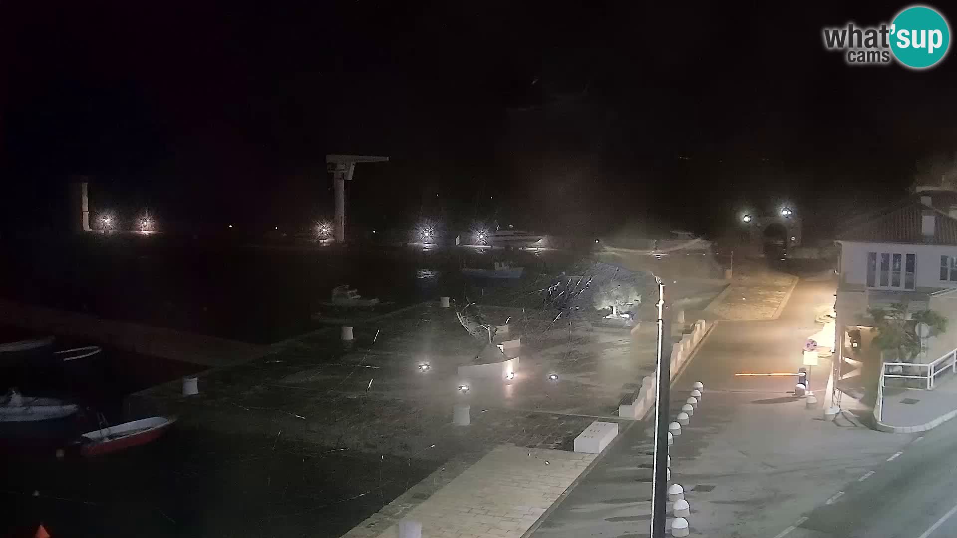 Senj Webcam – Panoramic view of Senj riva