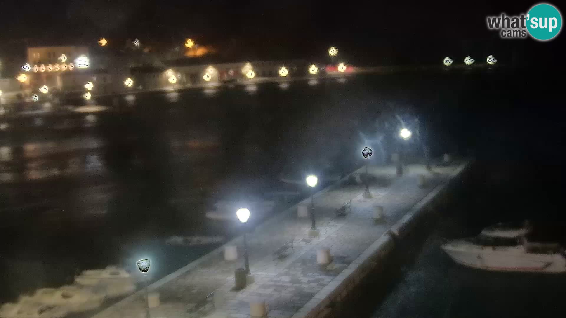 Webcam Segna – Panorama dell’lungomare di Senj