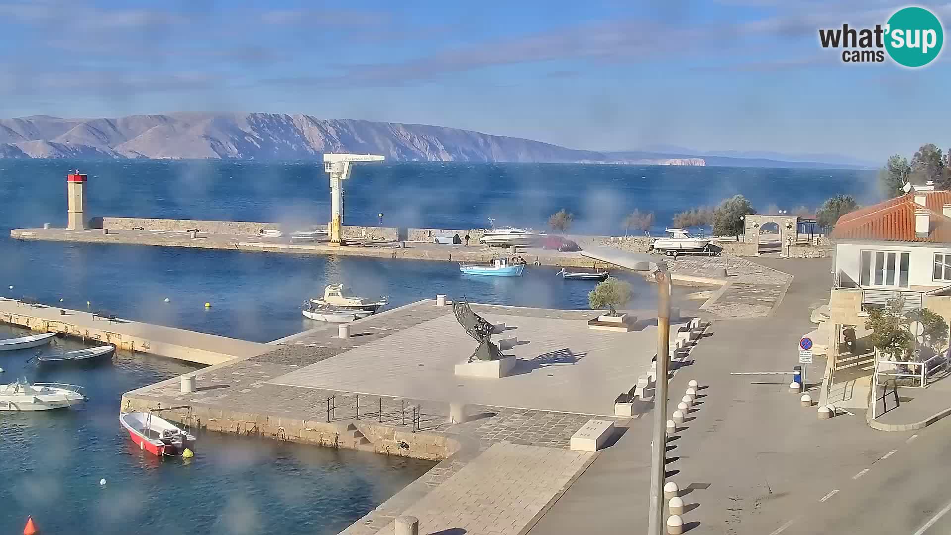 Senj Webcam – Panoramic view of Senj riva