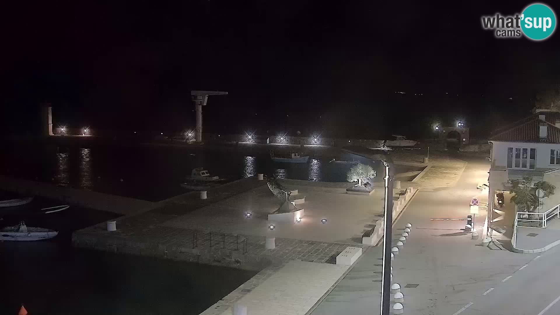 Senj camera en vivo – Vista panorámica de Senj riva