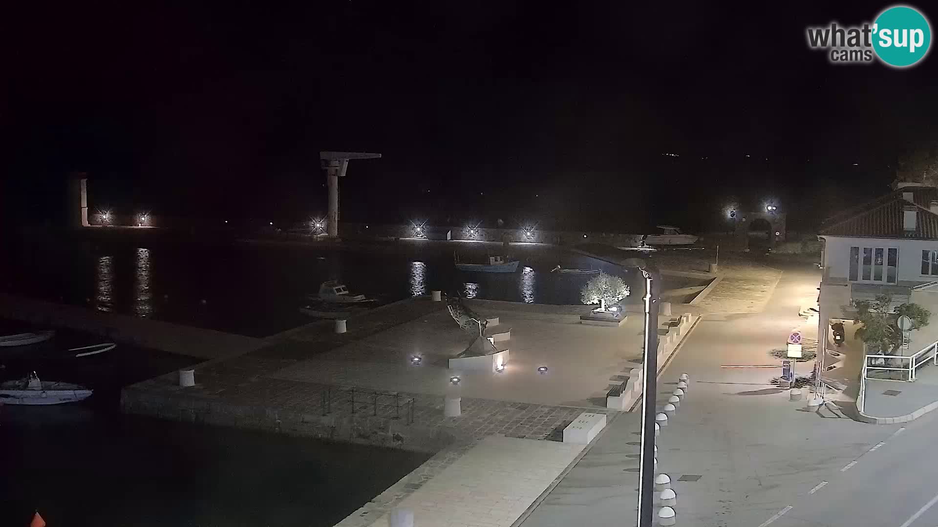 Senj camera en vivo – Vista panorámica de Senj riva