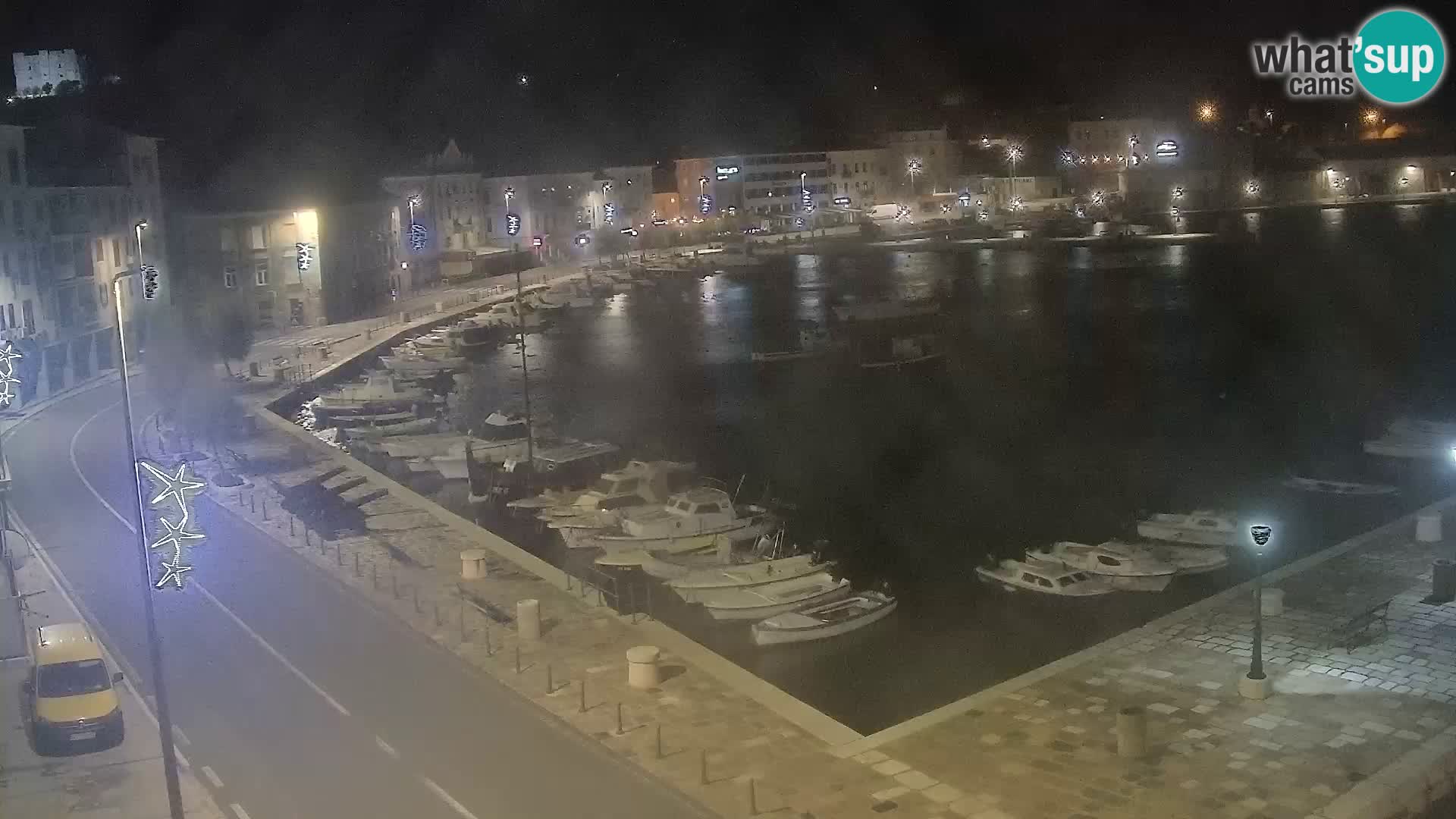 Webcam Segna – Panorama dell’lungomare di Senj