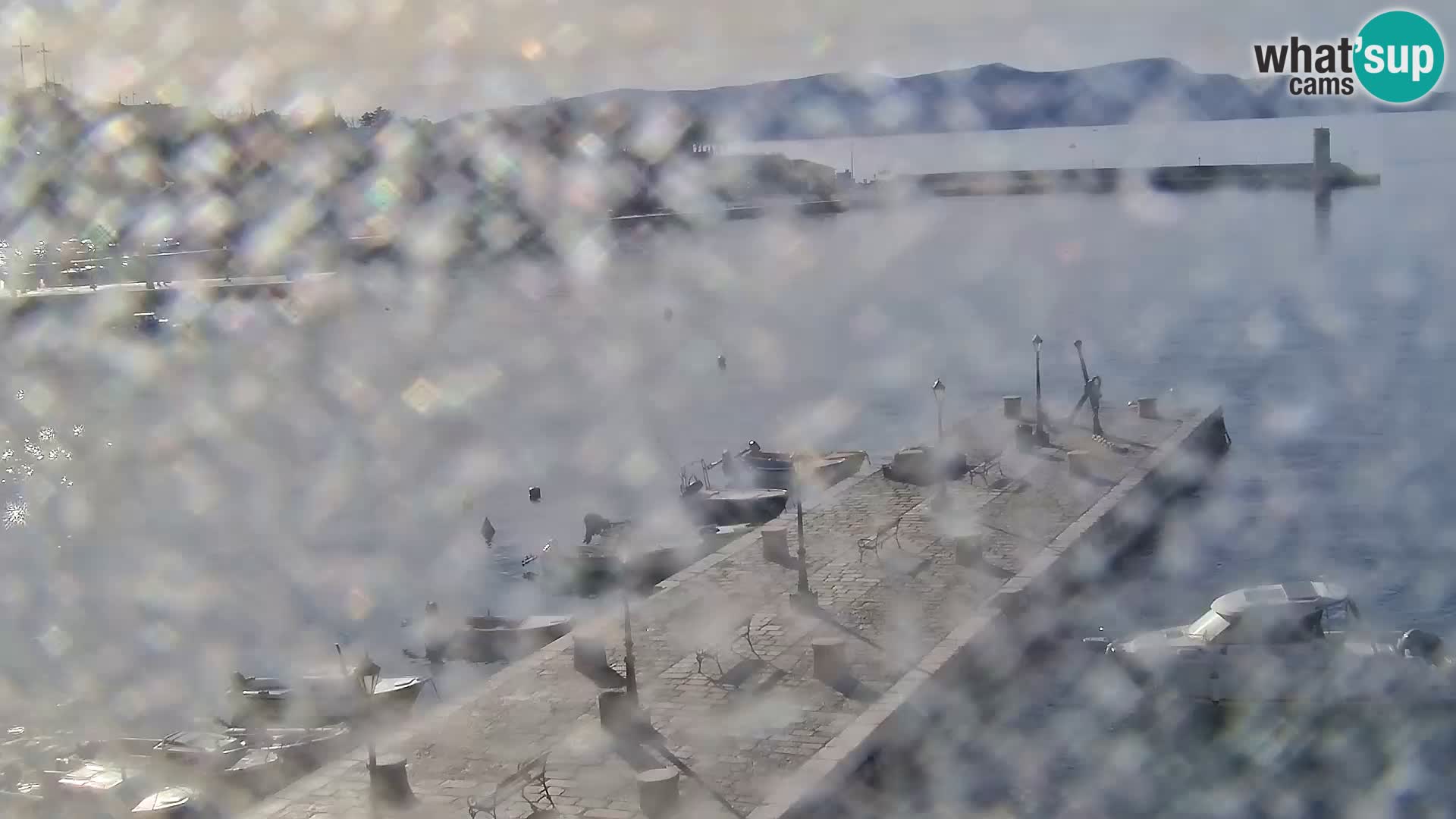 Senj Spletna kamera – pogled na obalo Senja