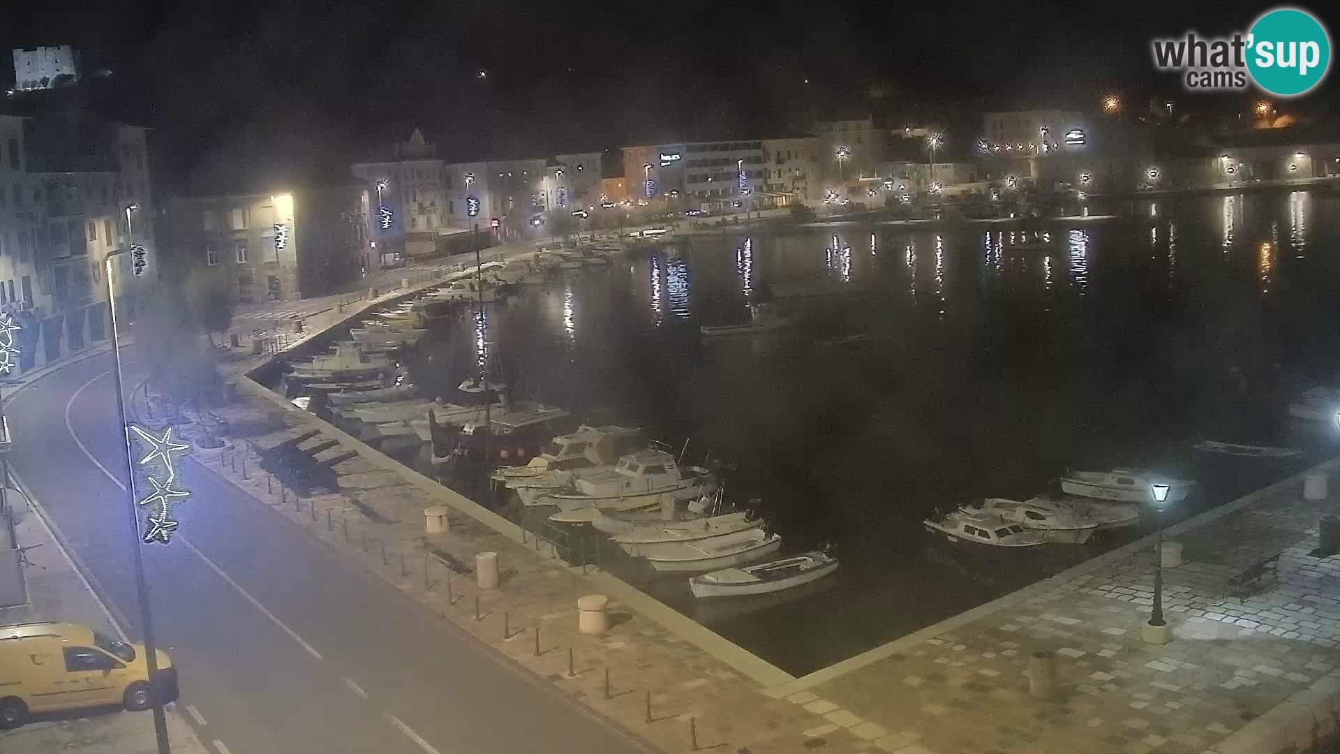 Senj Spletna kamera – pogled na obalo Senja