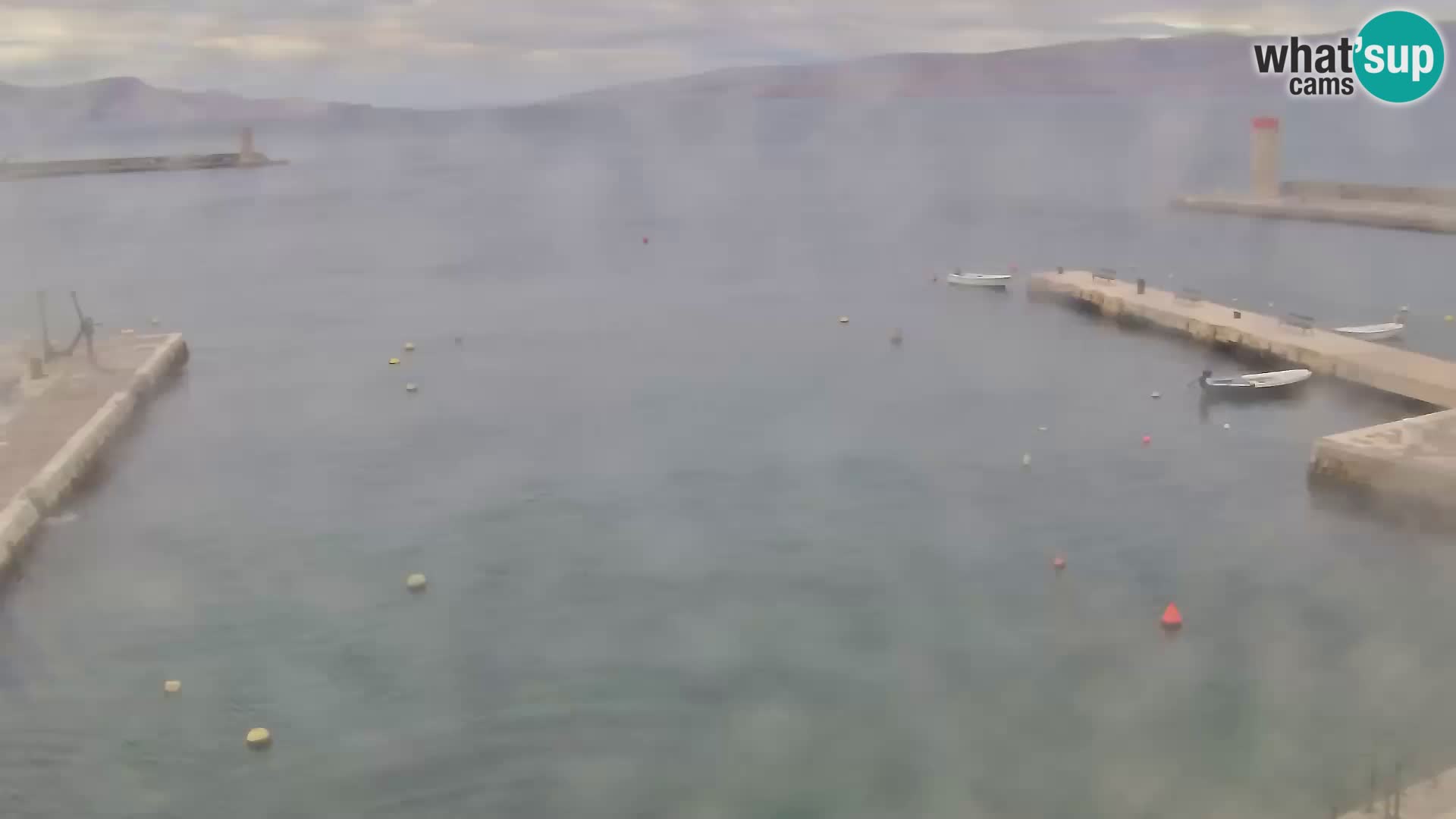 Webcam Segna – Panorama dell’lungomare di Senj