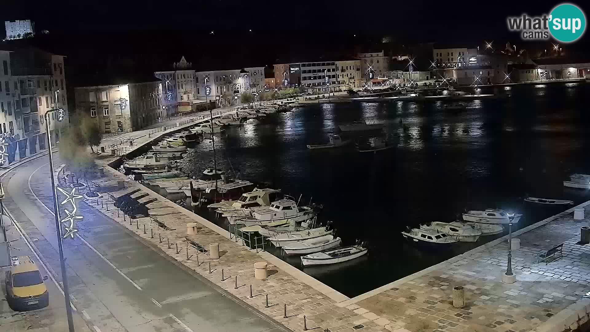 Senj Webcam – Panoramic view of Senj riva
