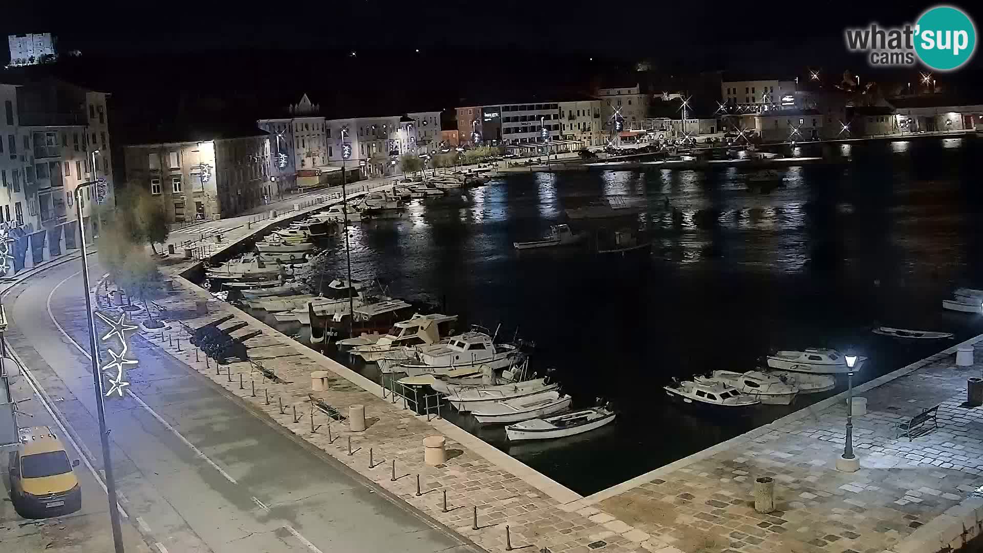 Senj Webcam – Panoramic view of Senj riva
