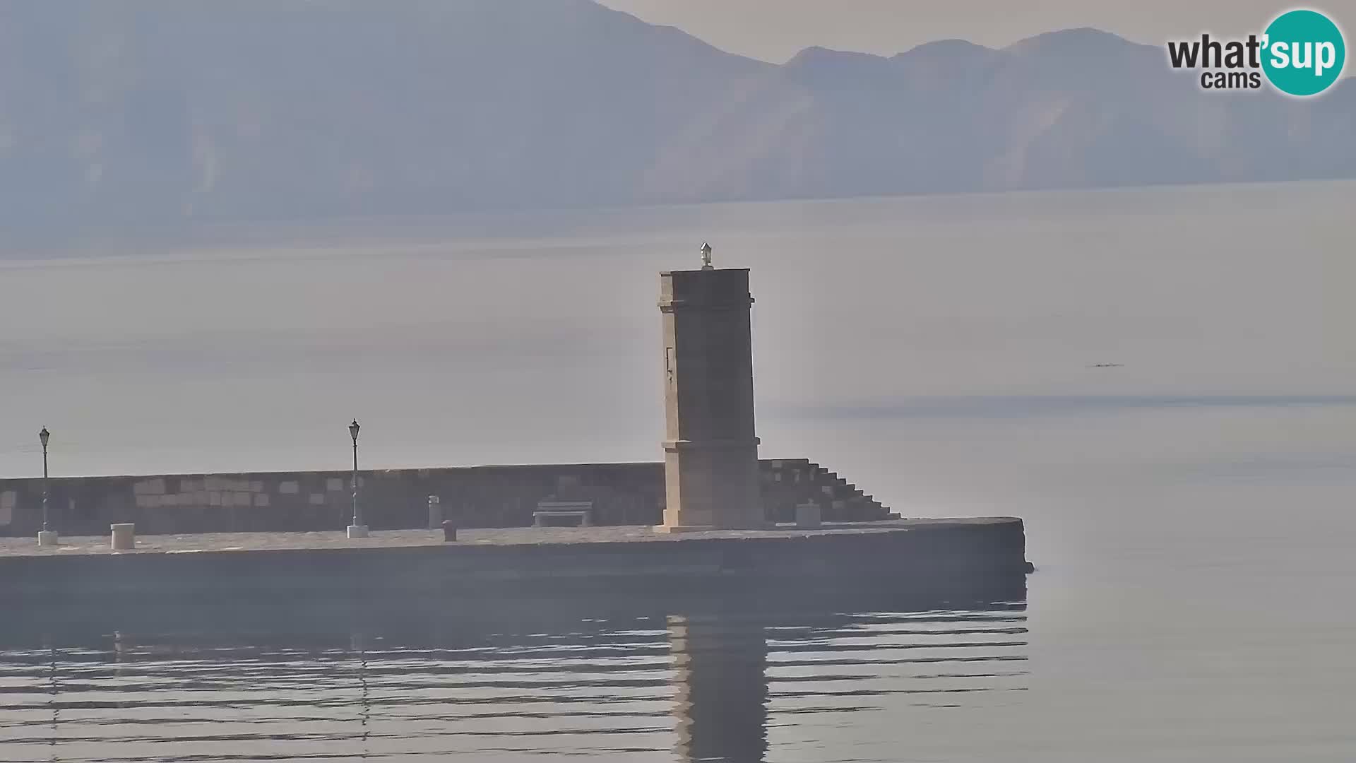 Senj Spletna kamera – pogled na obalo Senja