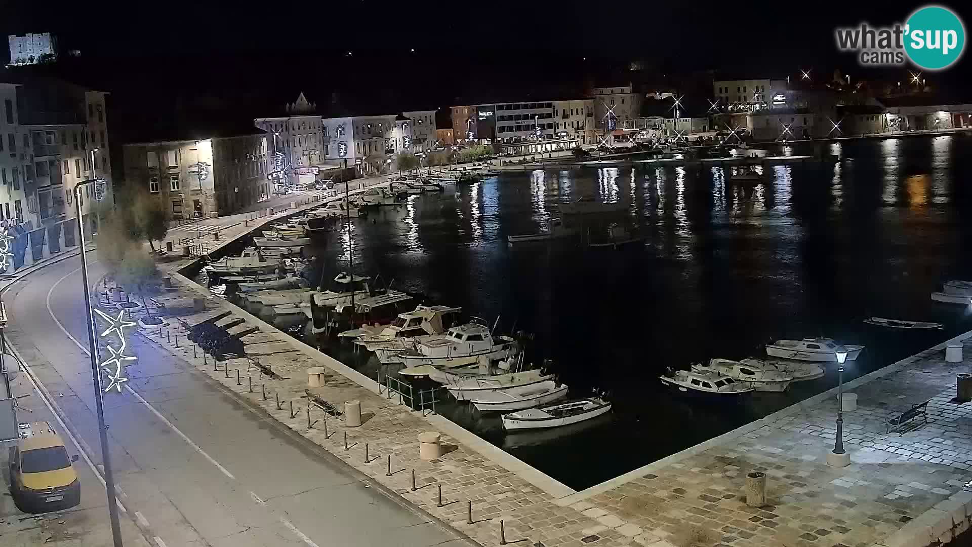 Senj Webcam – Panoramic view of Senj riva