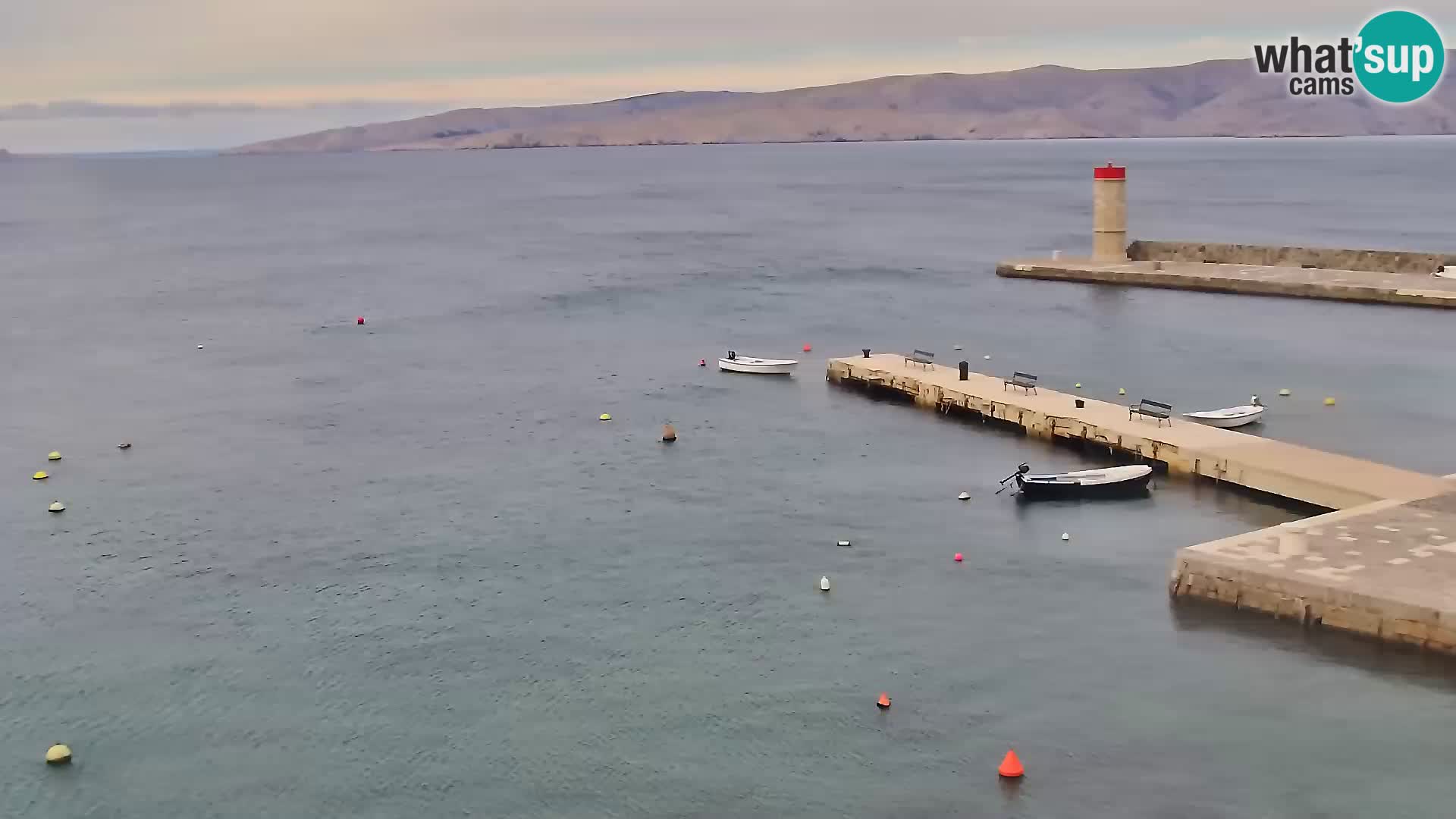 Senj Spletna kamera – pogled na obalo Senja