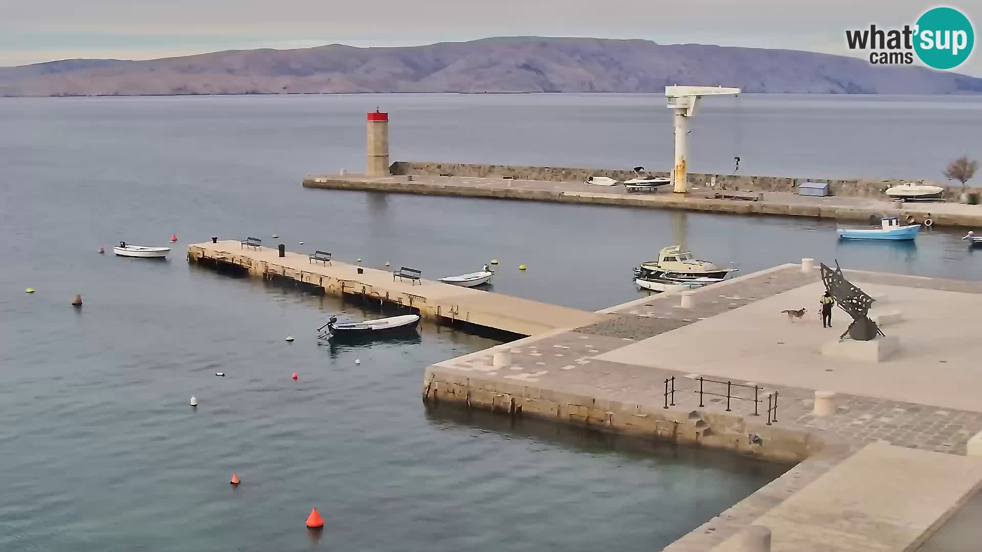 Senj Webcam – Panoramic view of Senj riva