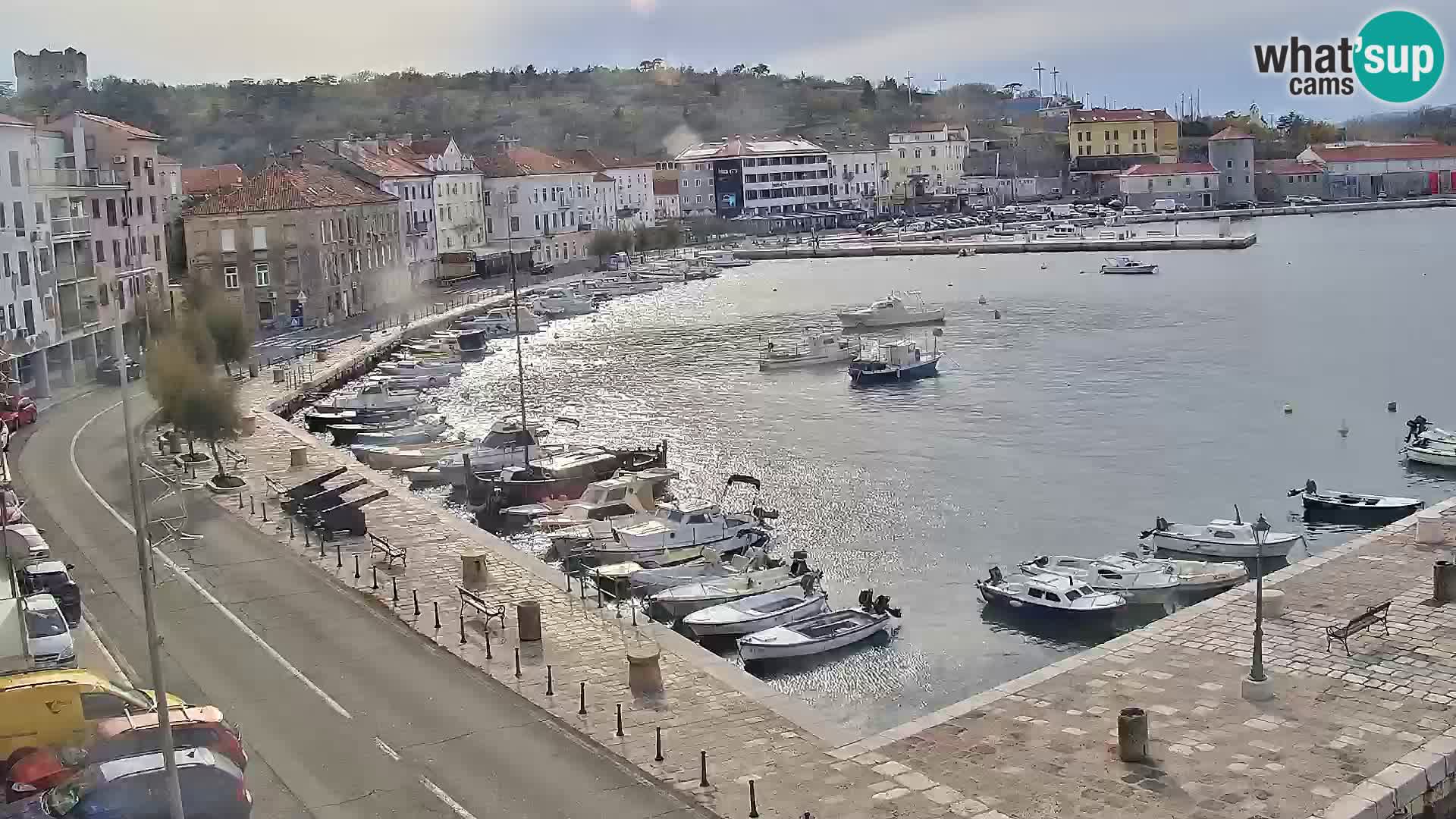 Senj Spletna kamera – pogled na obalo Senja