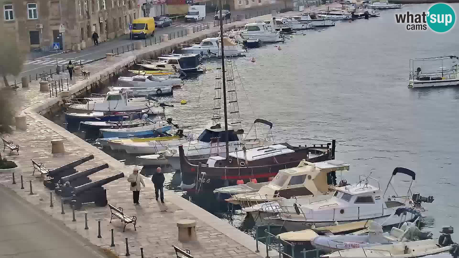 Webcam Segna – Panorama dell’lungomare di Senj