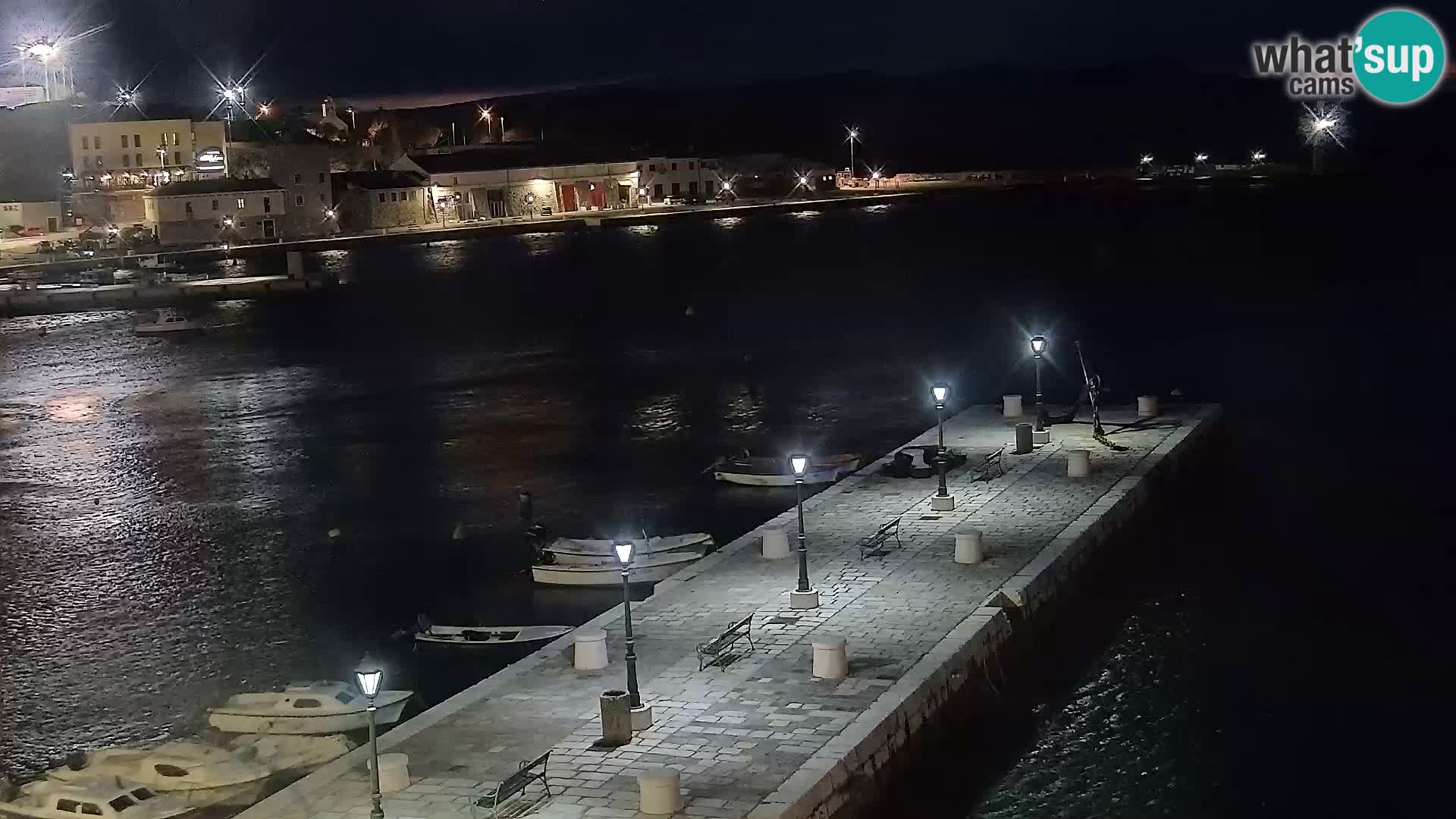 Senj Webcam – Panoramic view of Senj riva