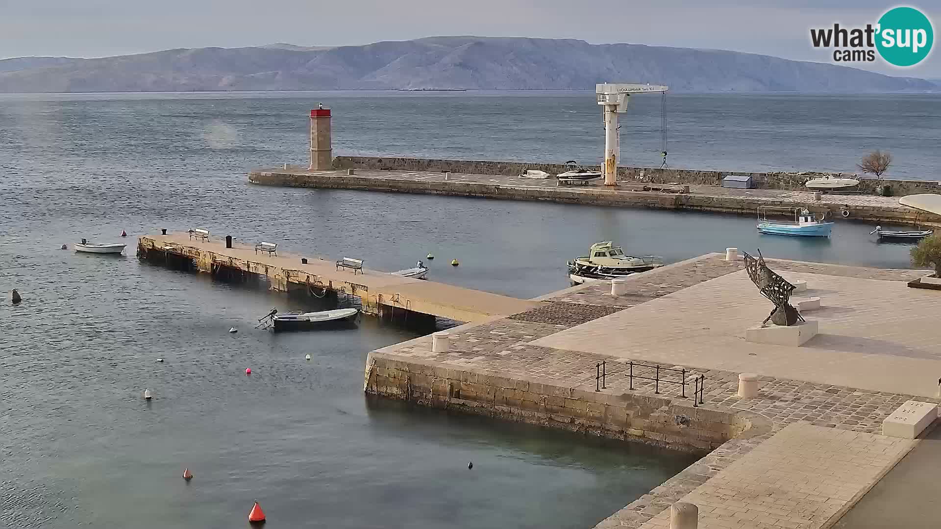 Senj Webcam – Panoramic view of Senj riva