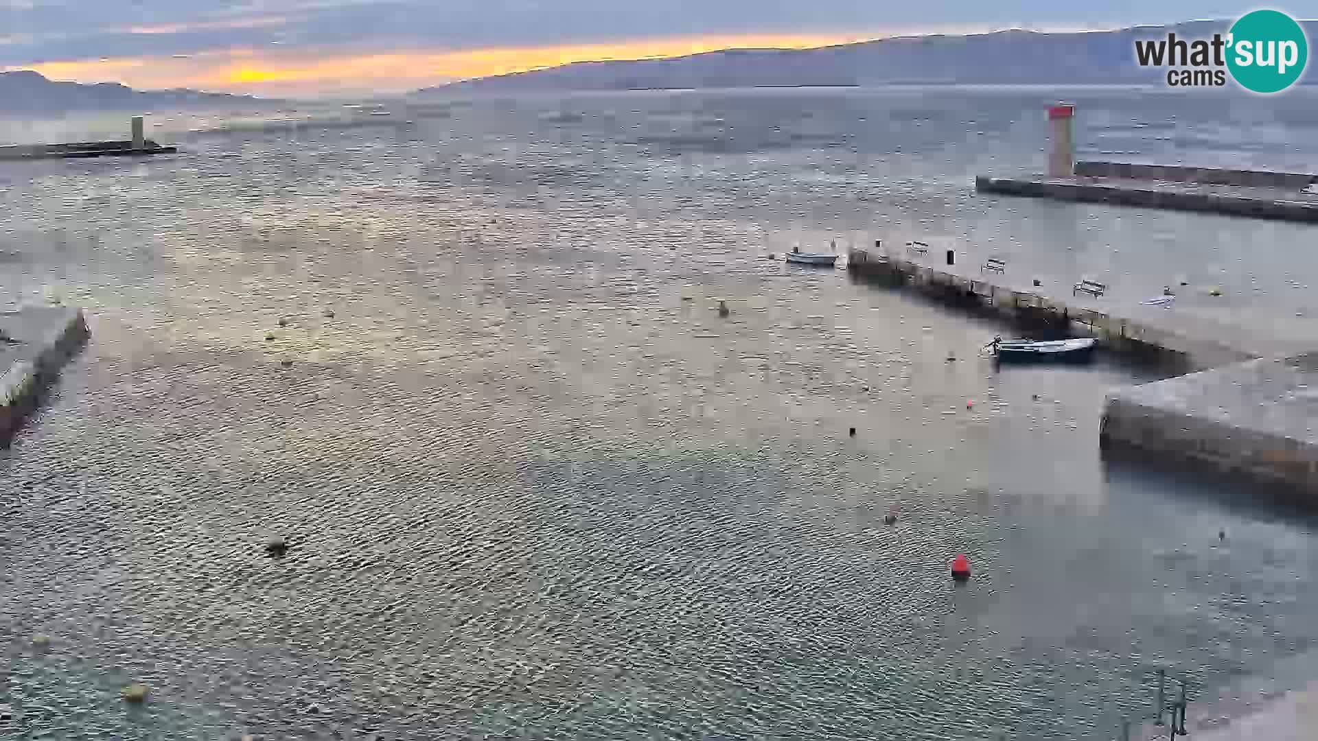 Kamera u živo Senj – Panoramski pogled na senjsku rivu