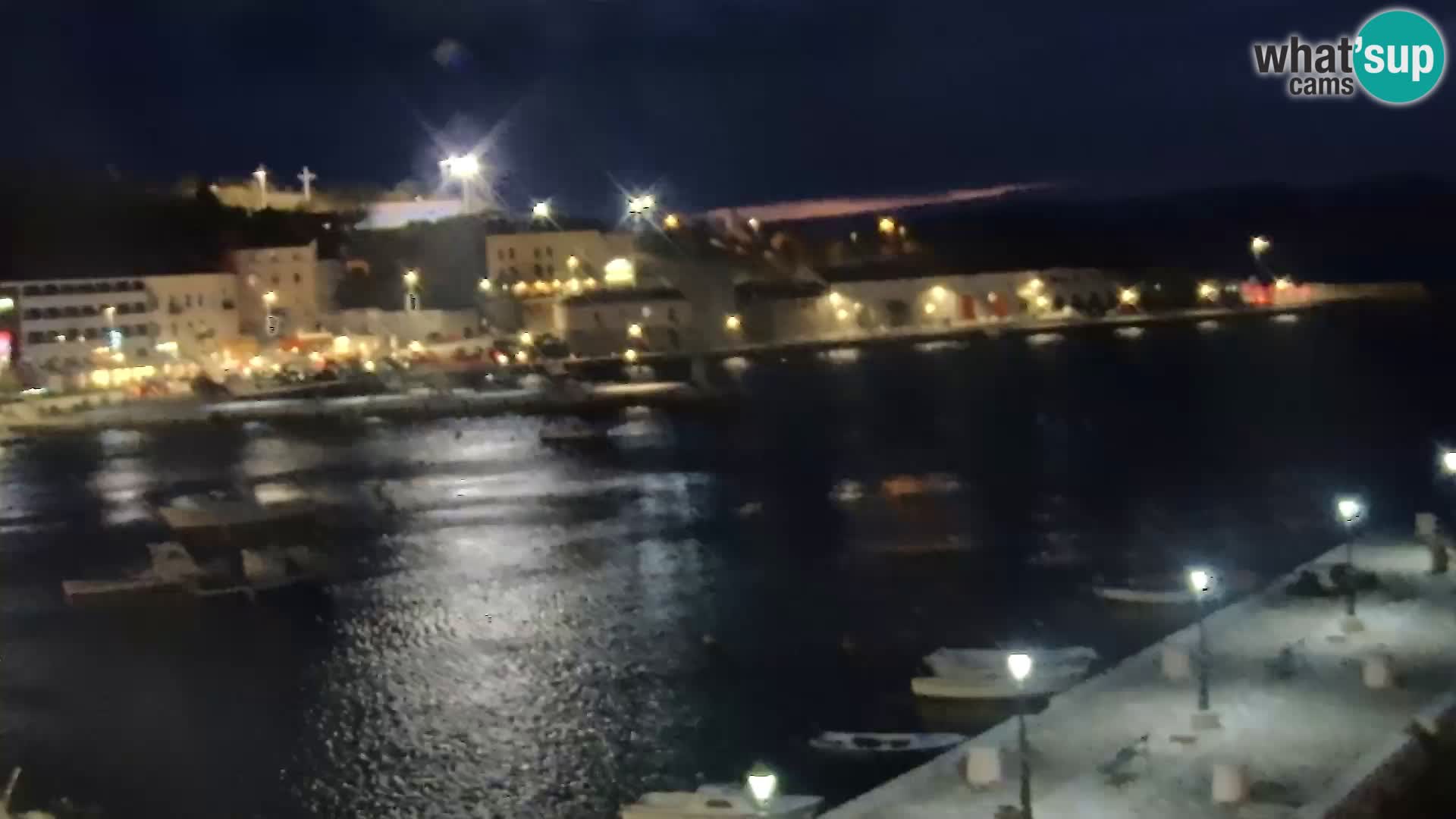 Webcam Segna – Panorama dell’lungomare di Senj