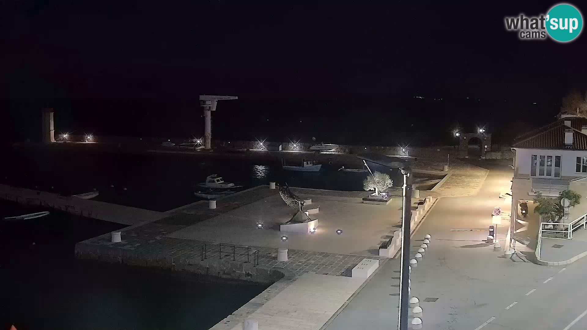 Webcam Segna – Panorama dell’lungomare di Senj