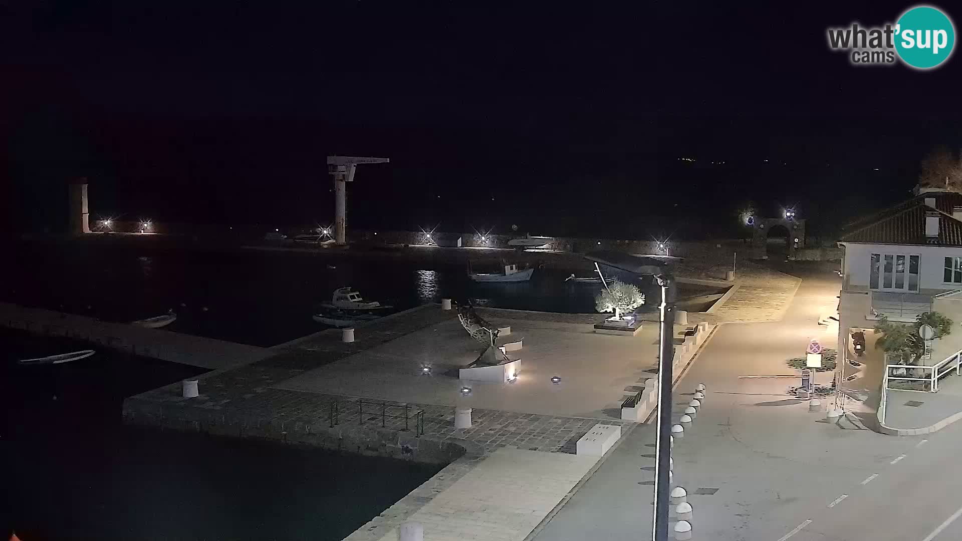 Senj Webcam – Panoramic view of Senj riva