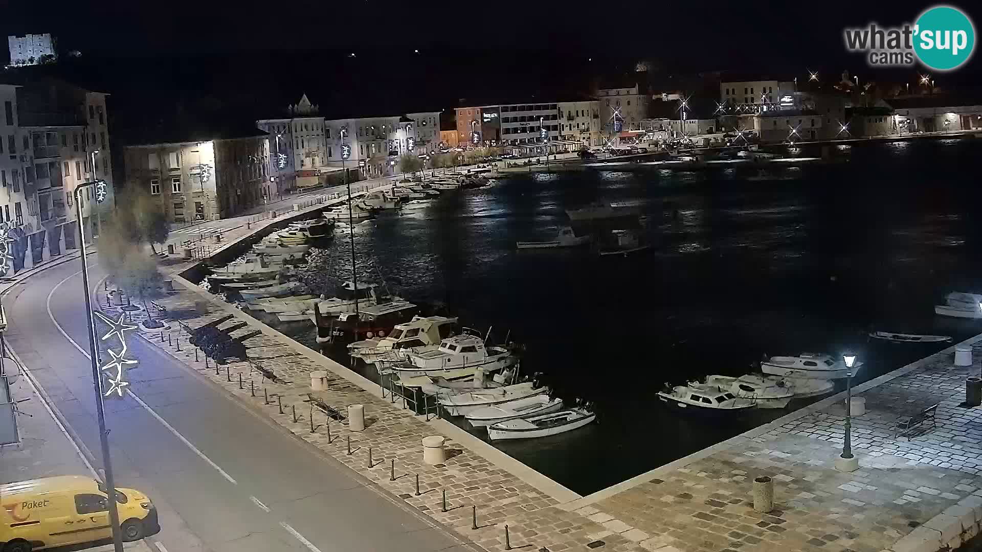Webcam Segna – Panorama dell’lungomare di Senj