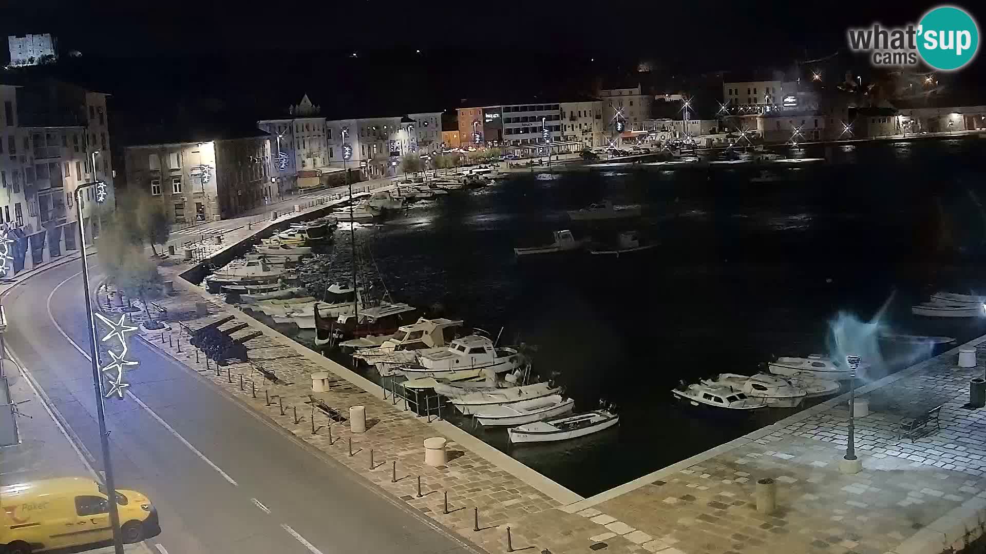 Webcam Segna – Panorama dell’lungomare di Senj