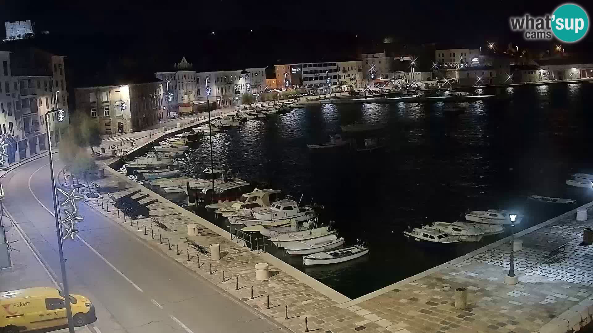 Senj Spletna kamera – pogled na obalo Senja