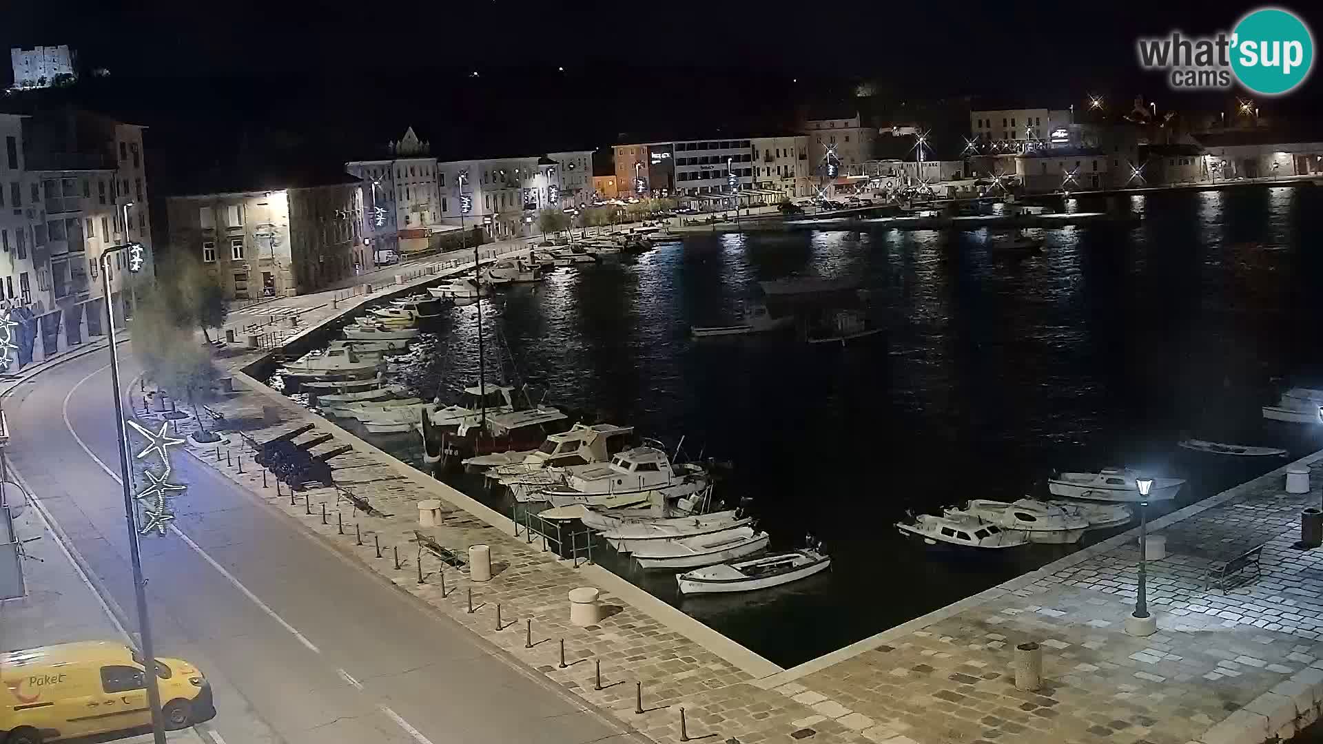 Senj camera en vivo – Vista panorámica de Senj riva
