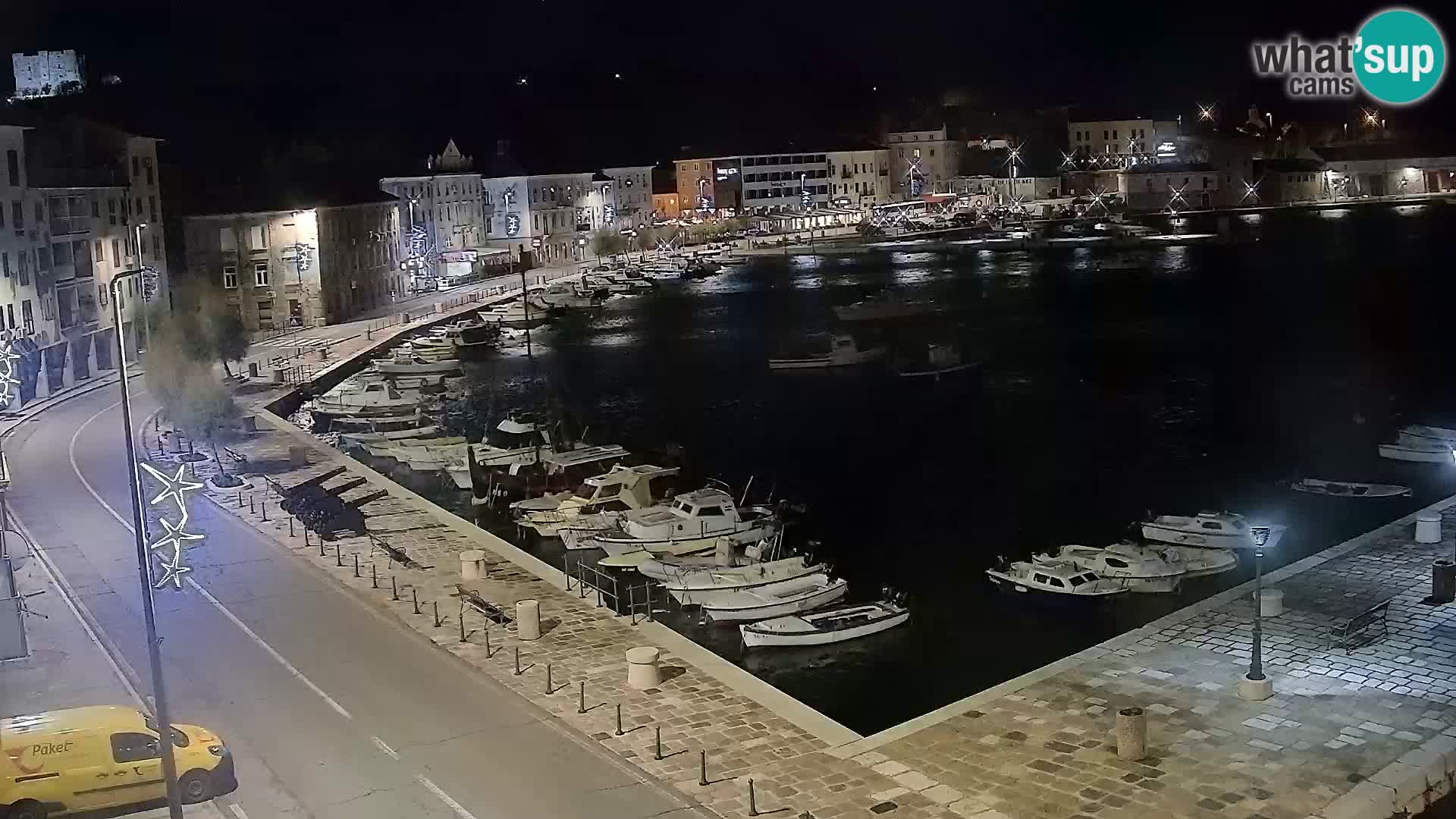 Senj Webcam – Panoramic view of Senj riva