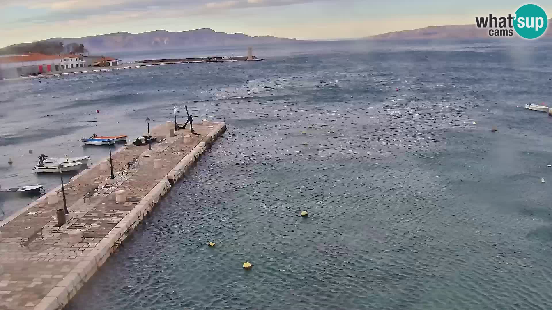 Senj Webcam – Panoramic view of Senj riva