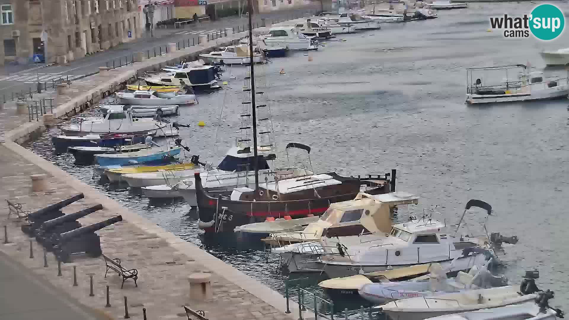 Webcam Segna – Panorama dell’lungomare di Senj