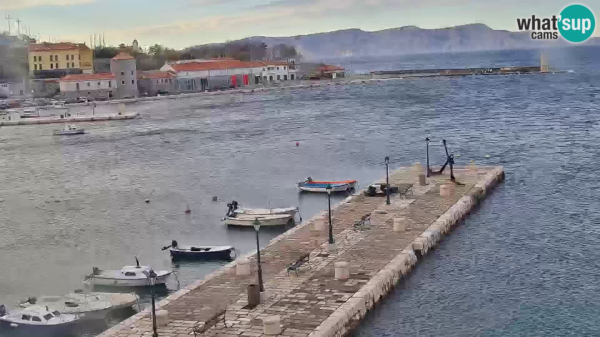 Senj Webcam – Panoramic view of Senj riva