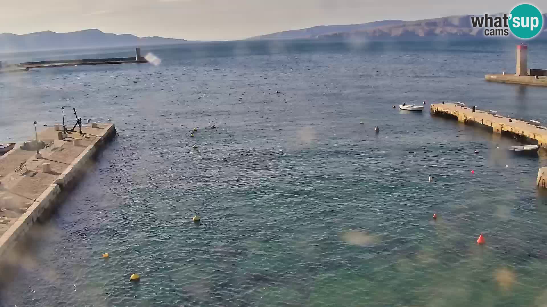 Senj Spletna kamera – pogled na obalo Senja