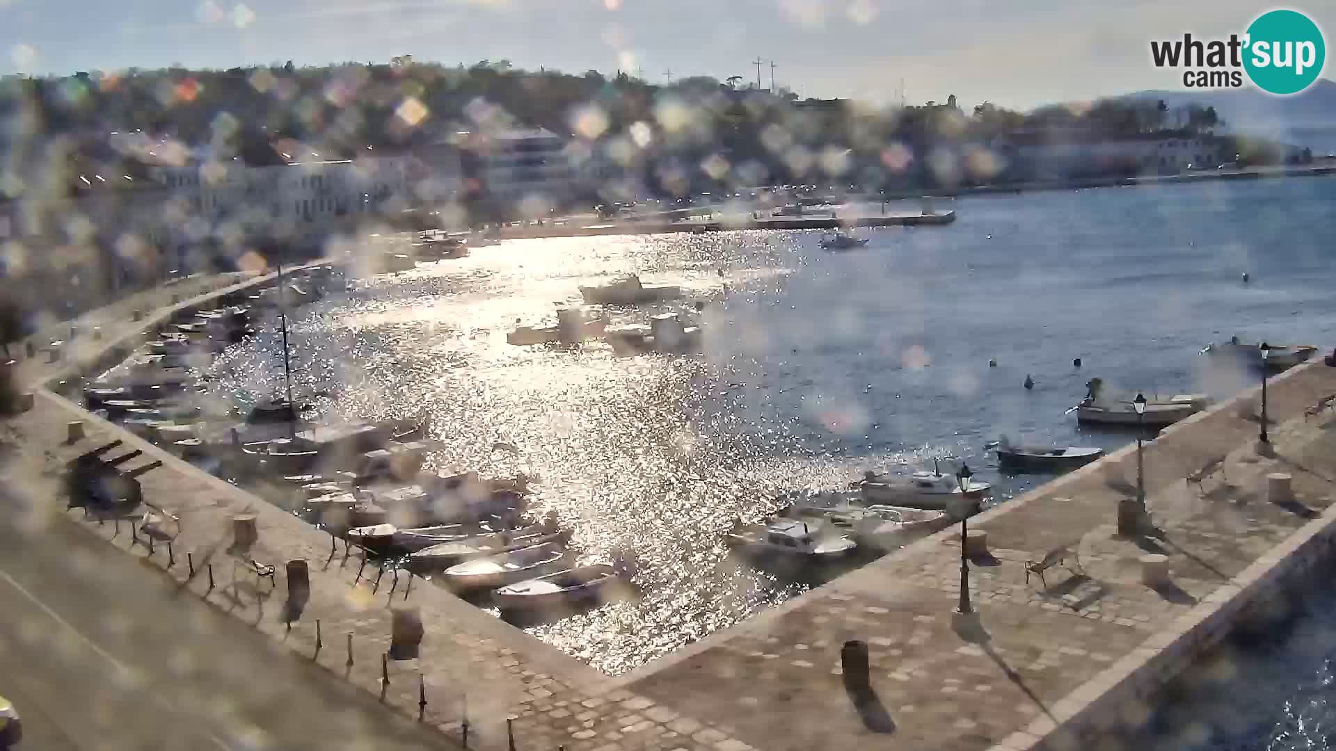 Senj camera en vivo – Vista panorámica de Senj riva