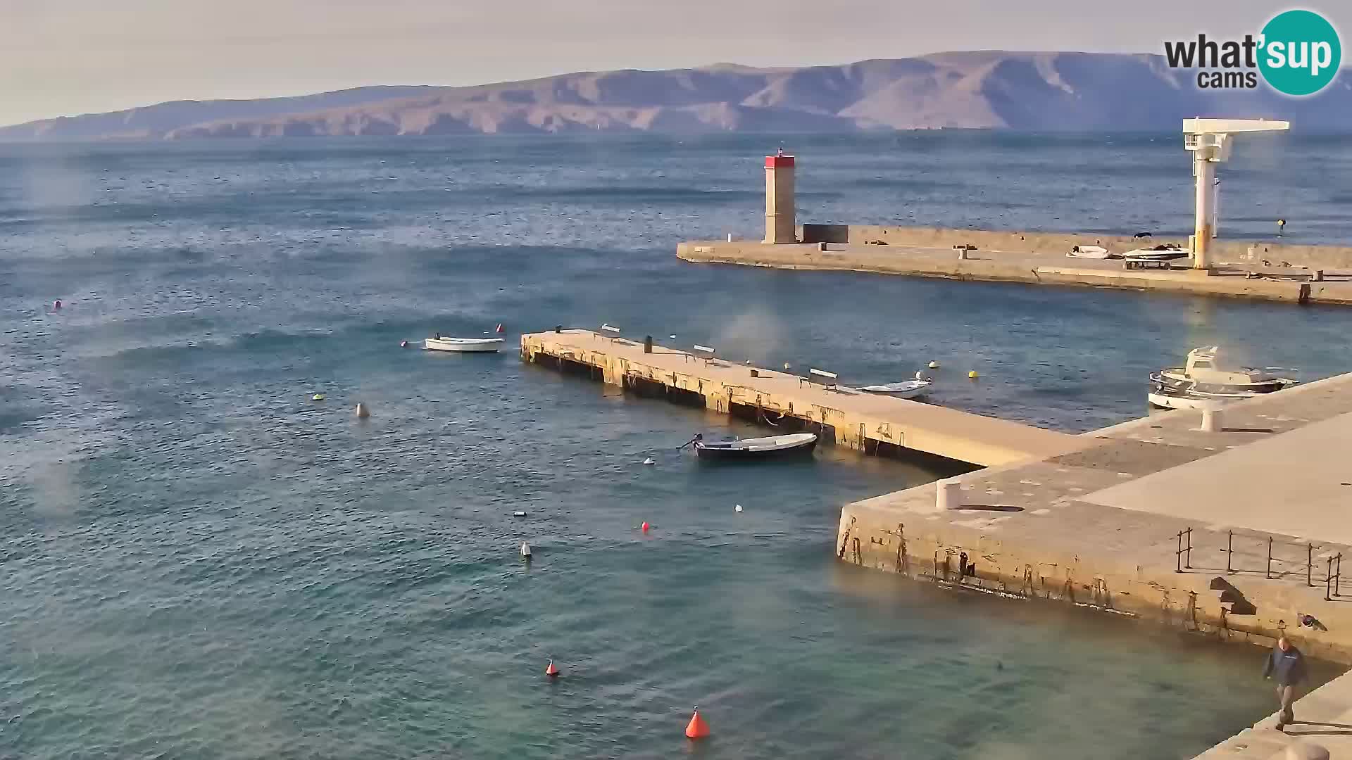 Webcam Segna – Panorama dell’lungomare di Senj