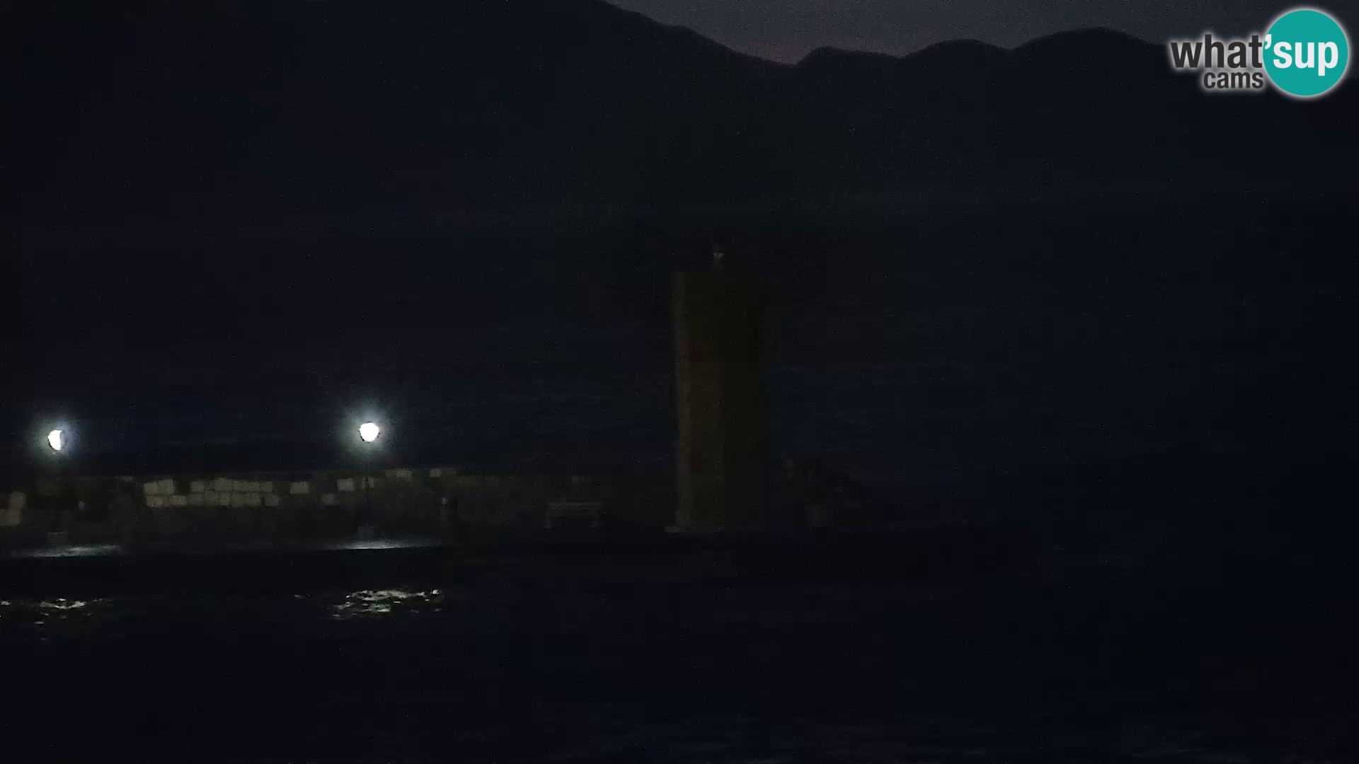 Webcam Segna – Panorama dell’lungomare di Senj