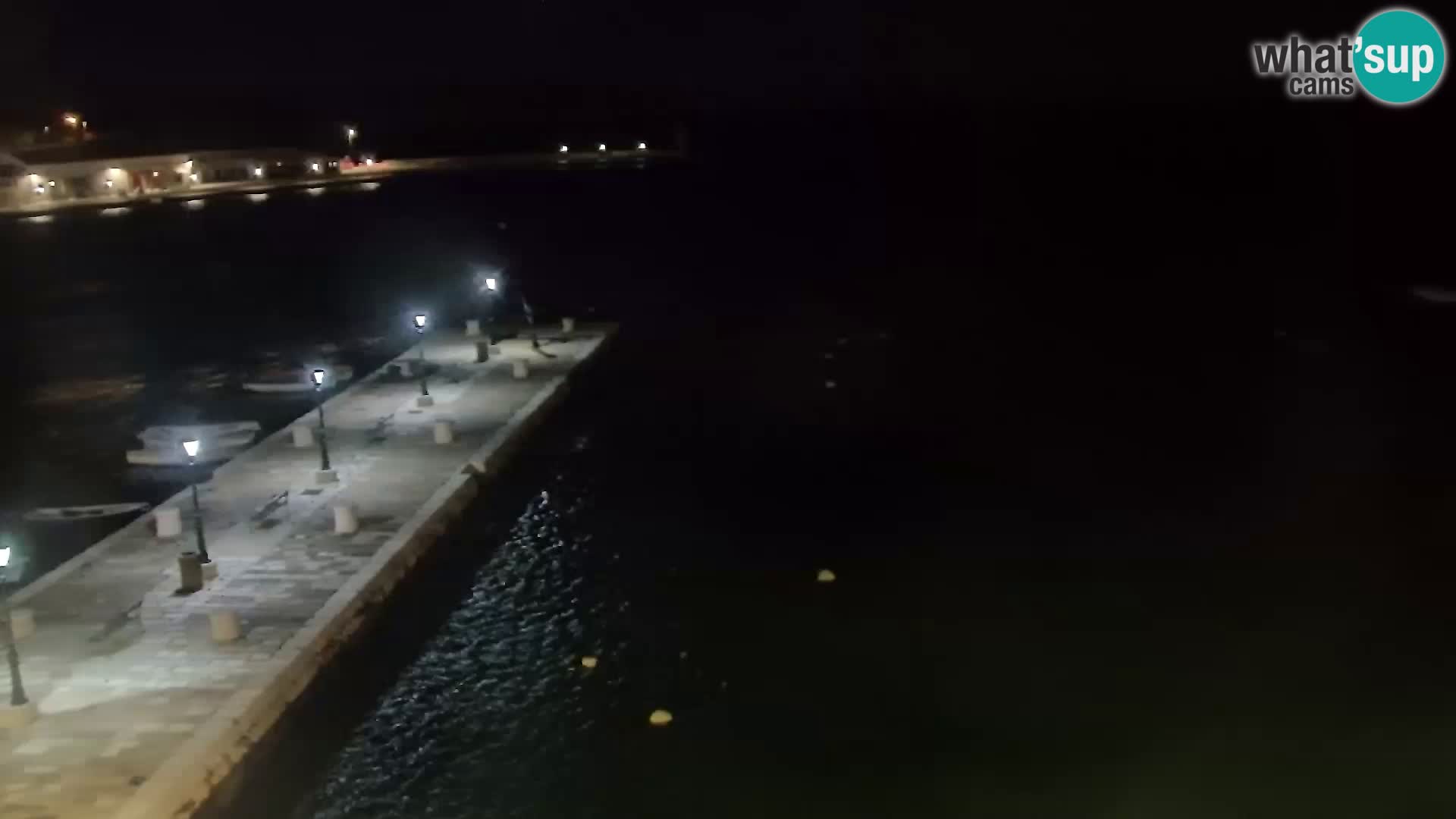 Senj Spletna kamera – pogled na obalo Senja