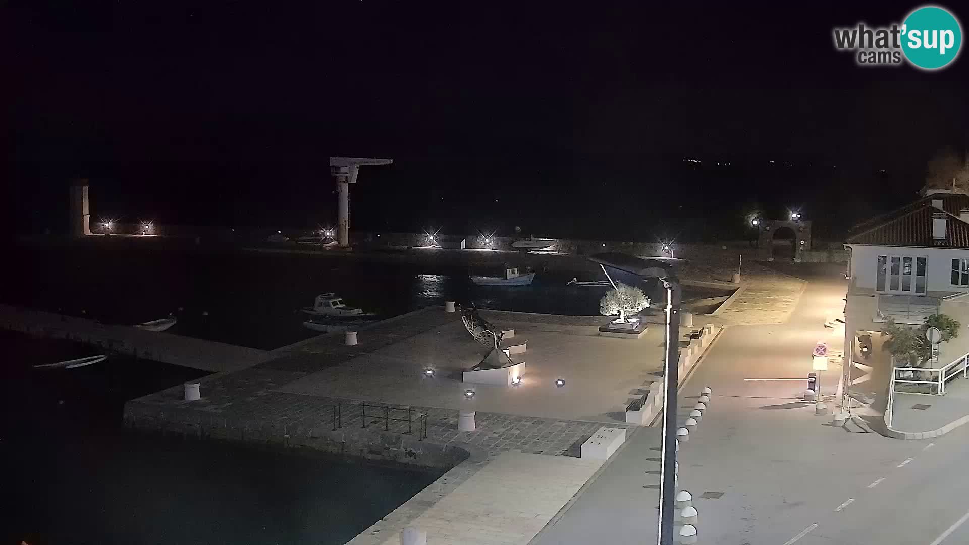 Senj Webcam – Panoramic view of Senj riva