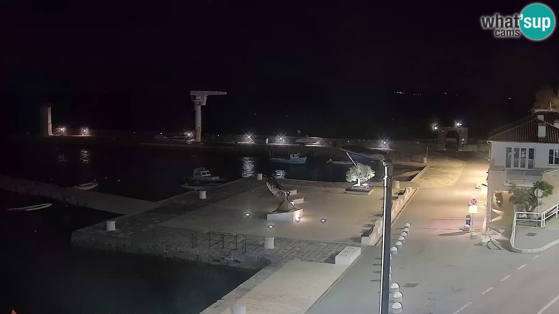 Senj Spletna kamera – pogled na obalo Senja