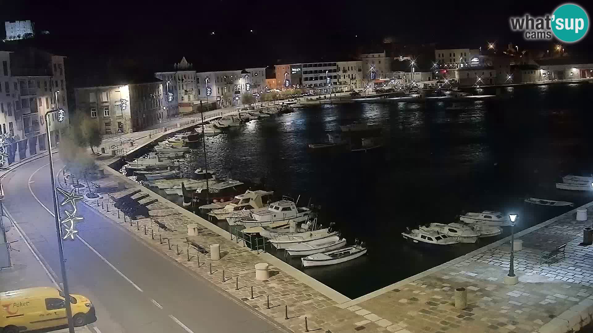 Senj camera en vivo – Vista panorámica de Senj riva