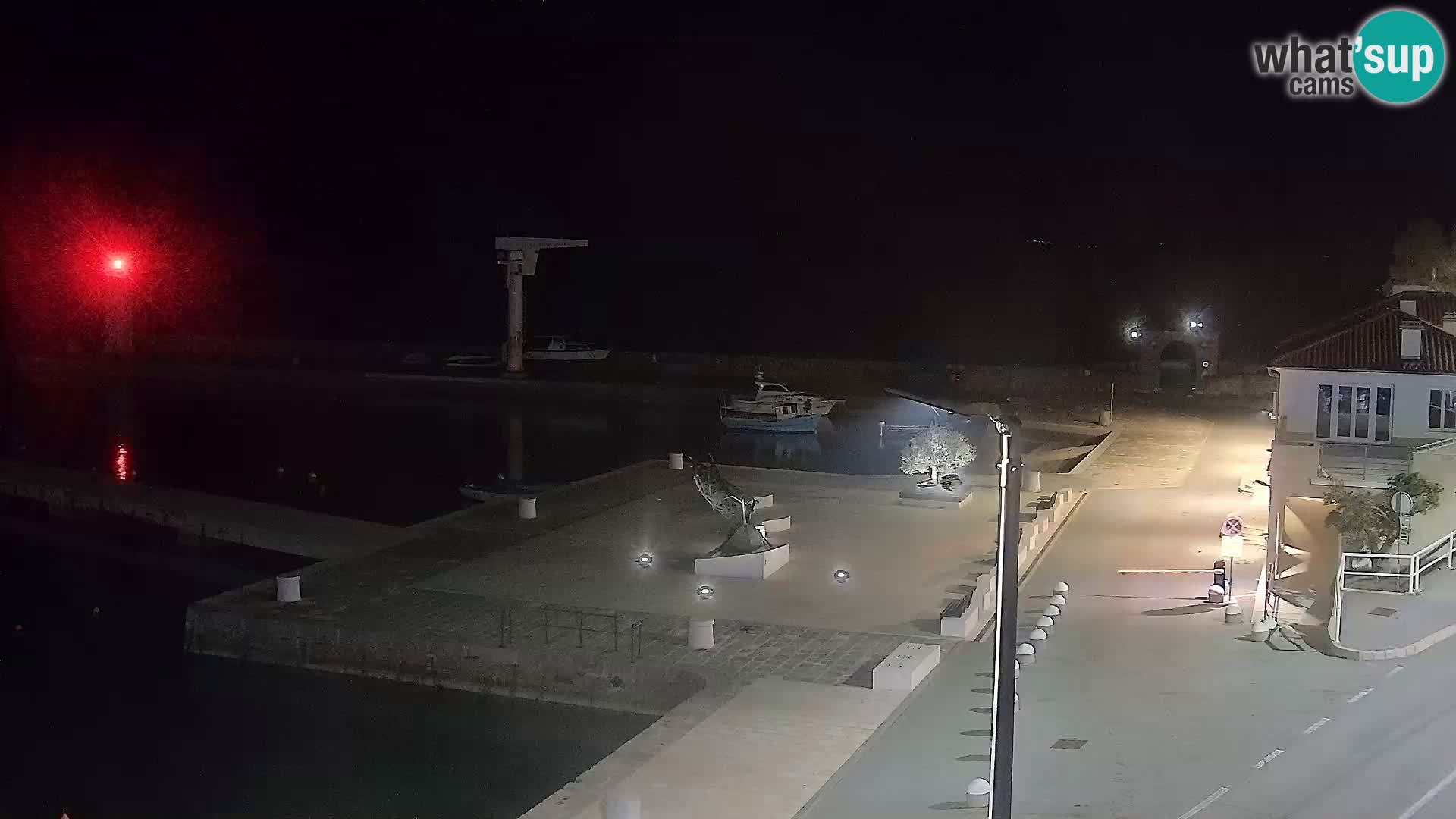 Senj Spletna kamera – pogled na obalo Senja