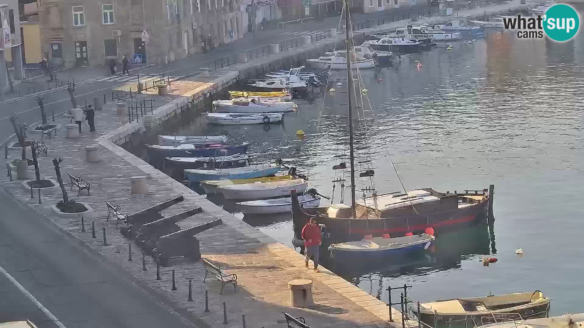 Senj Webcam – Panoramic view of Senj riva