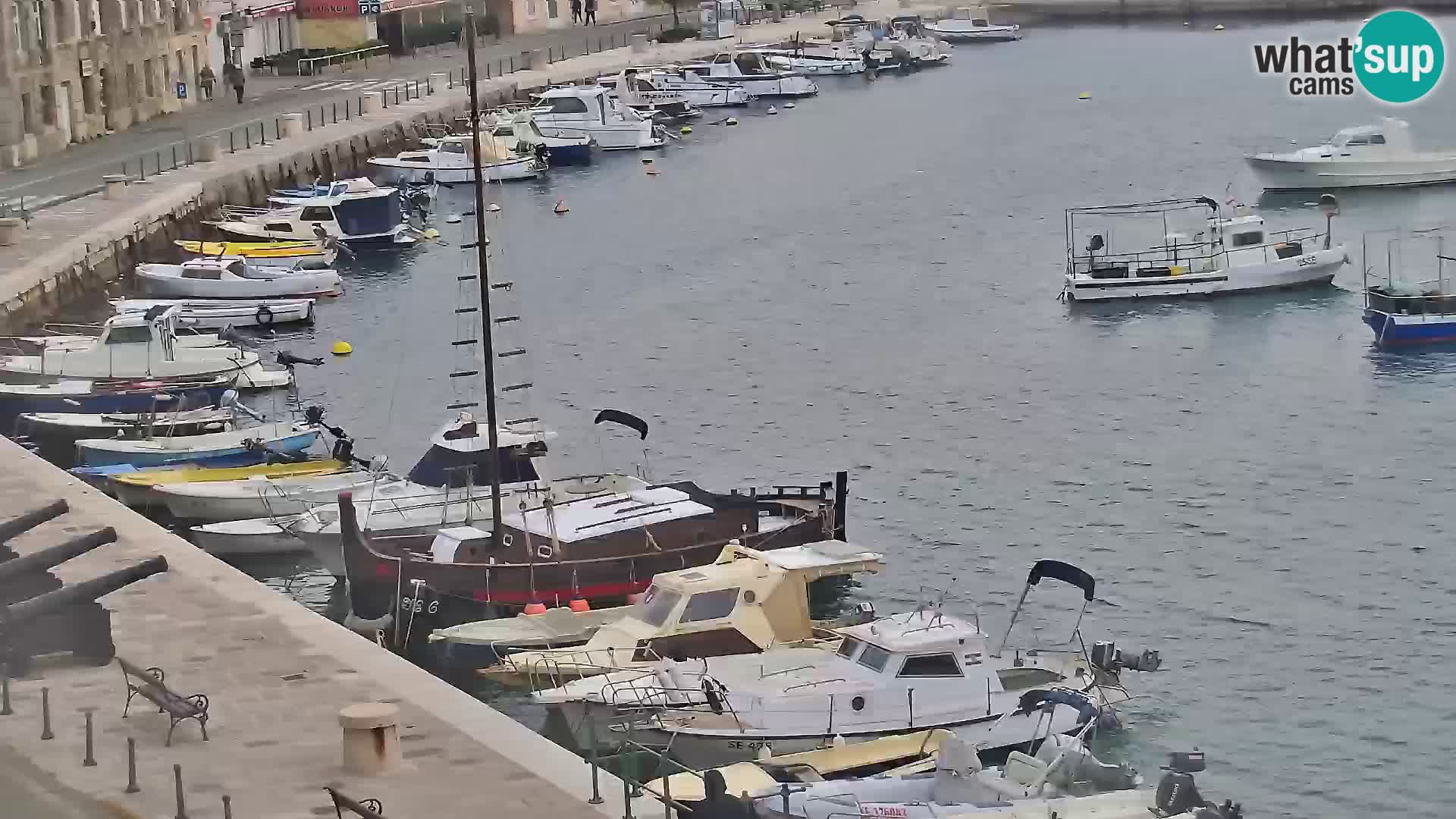 Senj Webcam – Panoramic view of Senj riva