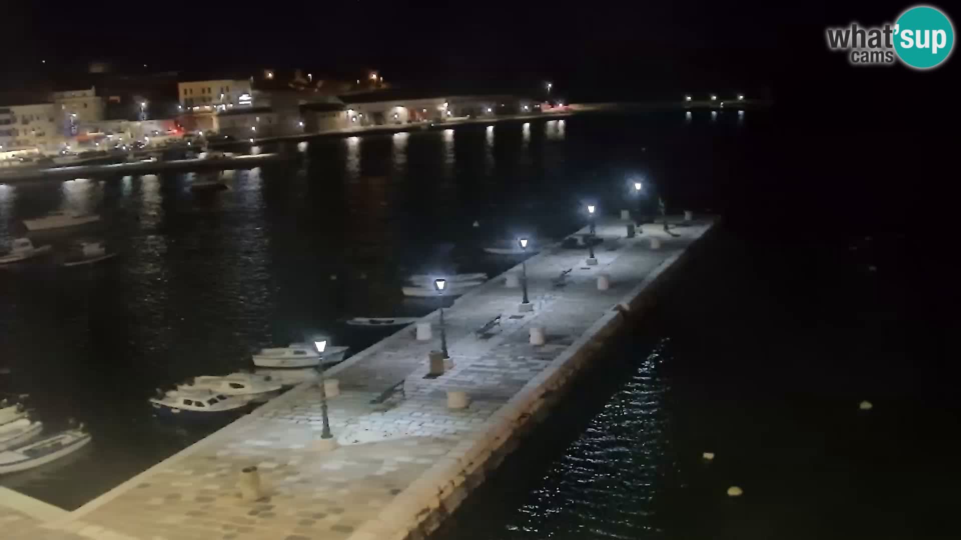 Webcam Segna – Panorama dell’lungomare di Senj