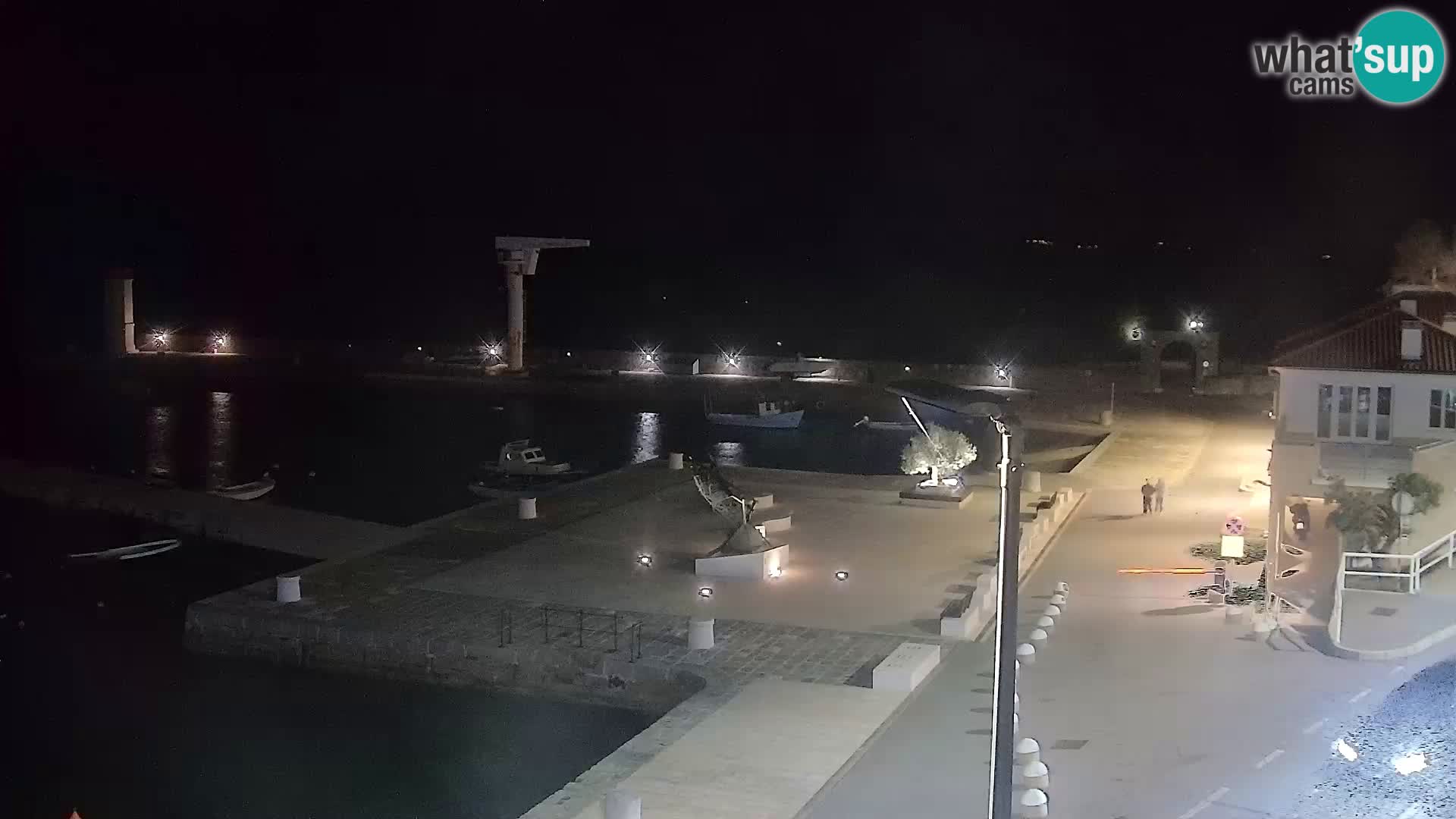 Senj Webcam – Panoramic view of Senj riva