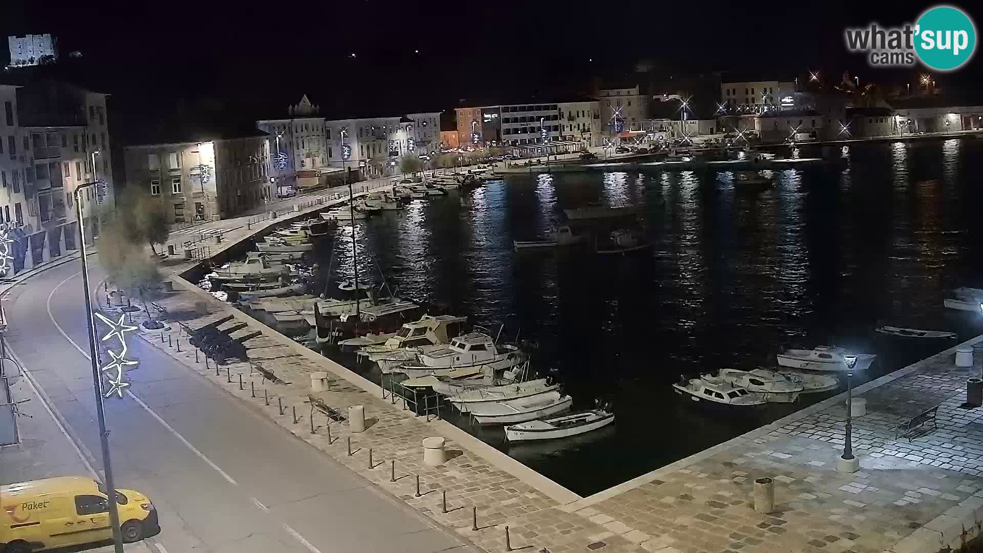 Senj camera en vivo – Vista panorámica de Senj riva