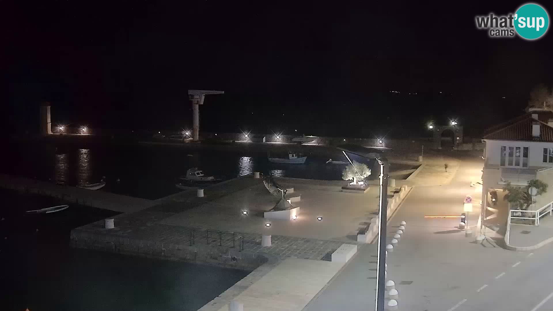 Senj Webcam – Panoramic view of Senj riva